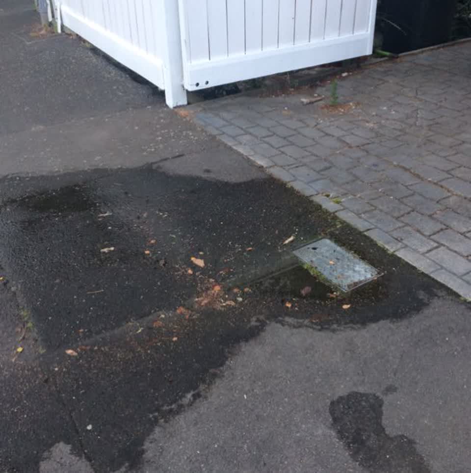 The photograph attached to this water supply report