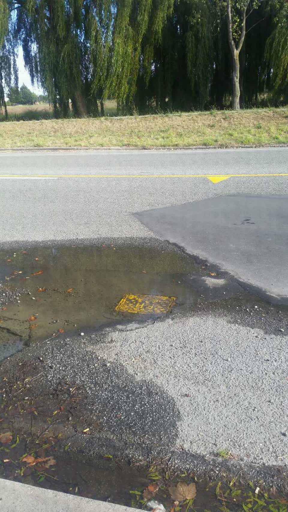 The photograph attached to this water supply report