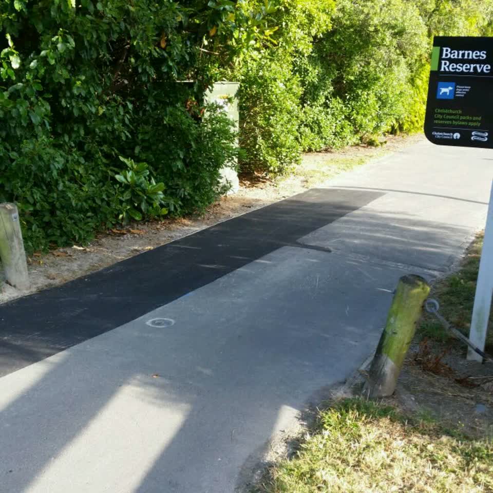 The photograph attached to this parks report