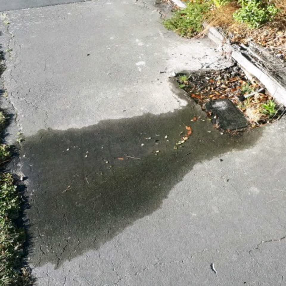 The photograph attached to this water supply report