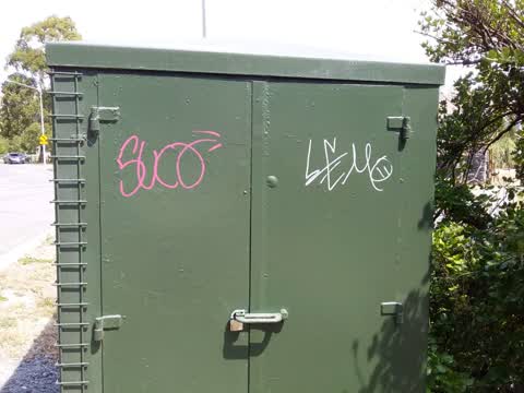 Graffiti — a report photo