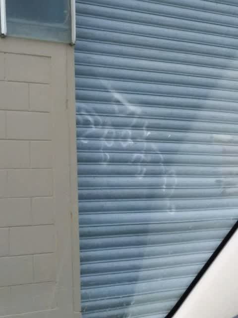 Graffiti, a report photo