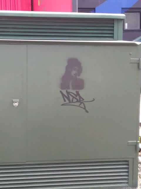 Graffiti, a report photo