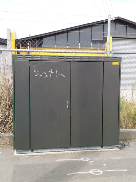 Graffiti, a report photo