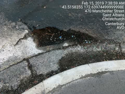 Roading/Streets, a report photo
