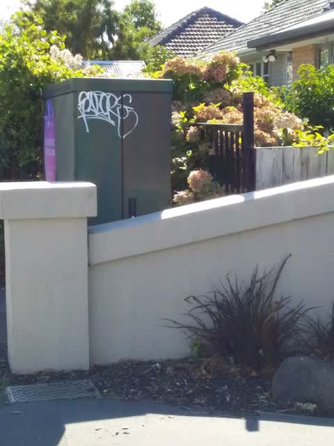 Graffiti, a report photo