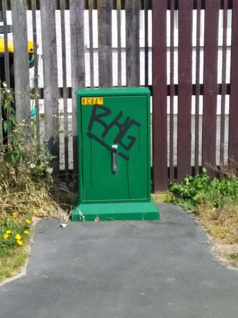 Graffiti, a report photo