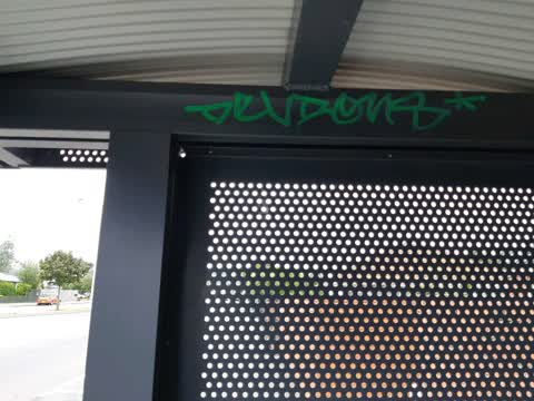 Graffiti, a report photo