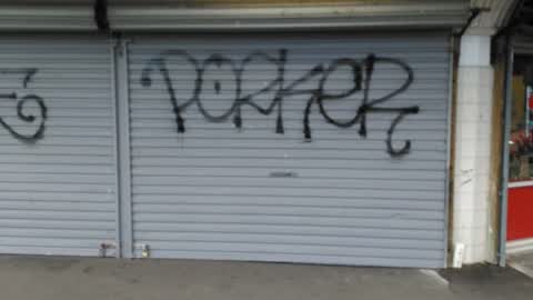 Graffiti, a report photo