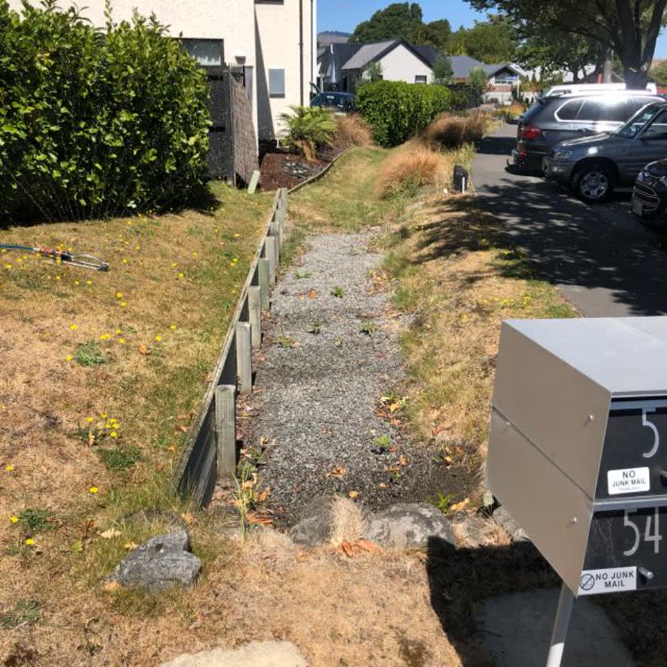 The photograph attached to this wastewater/stormwater report