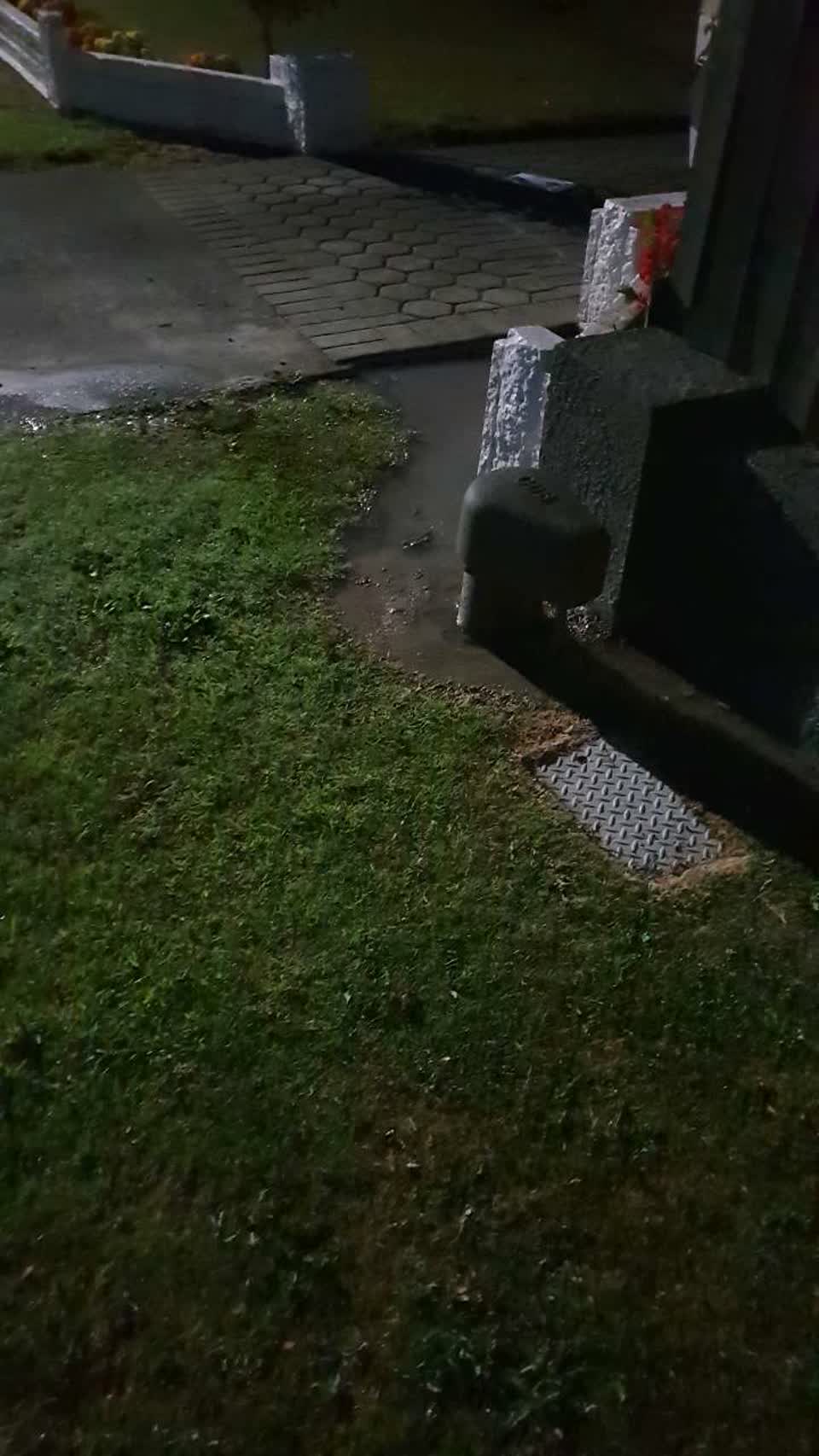 The photograph attached to this water supply report