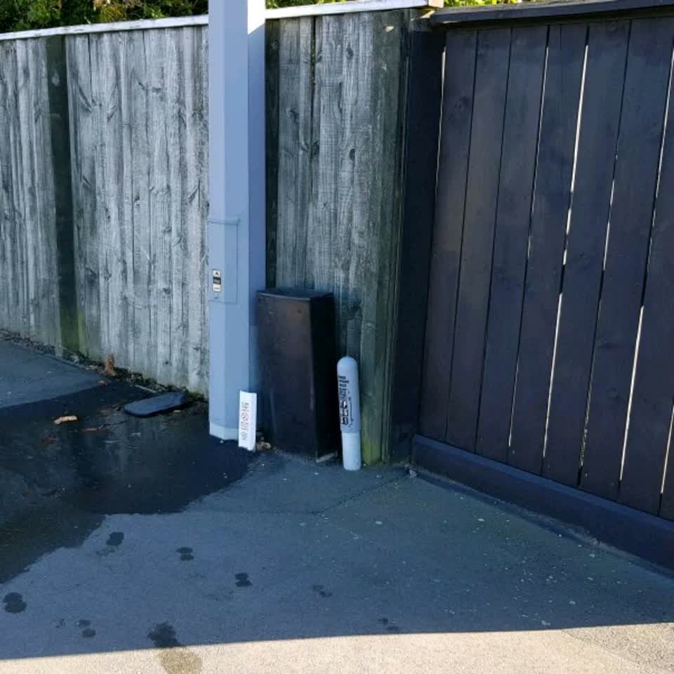 The photograph attached to this water supply report