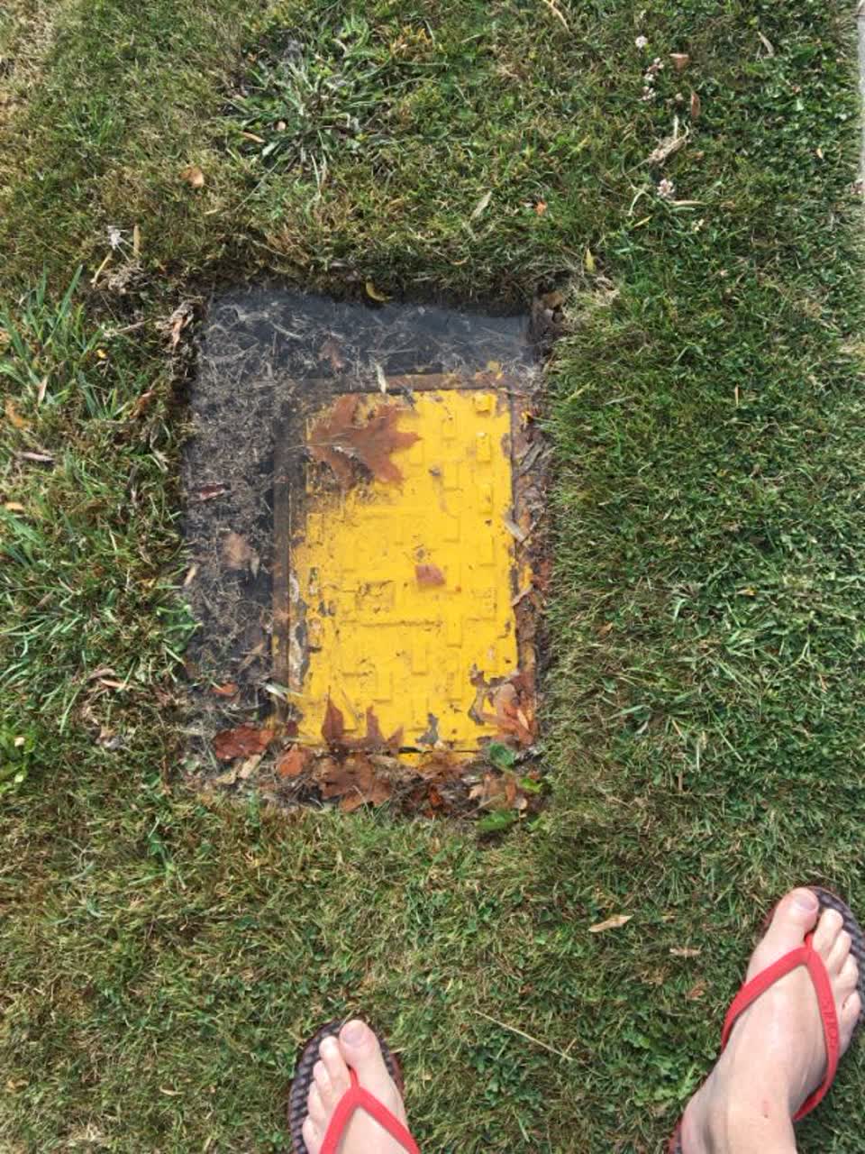 The photograph attached to this water supply report