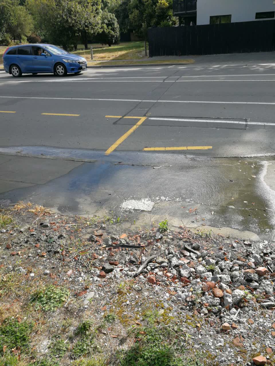 The photograph attached to this water supply report