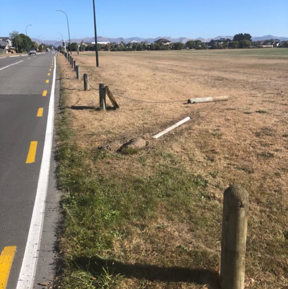The photograph attached to this parks report