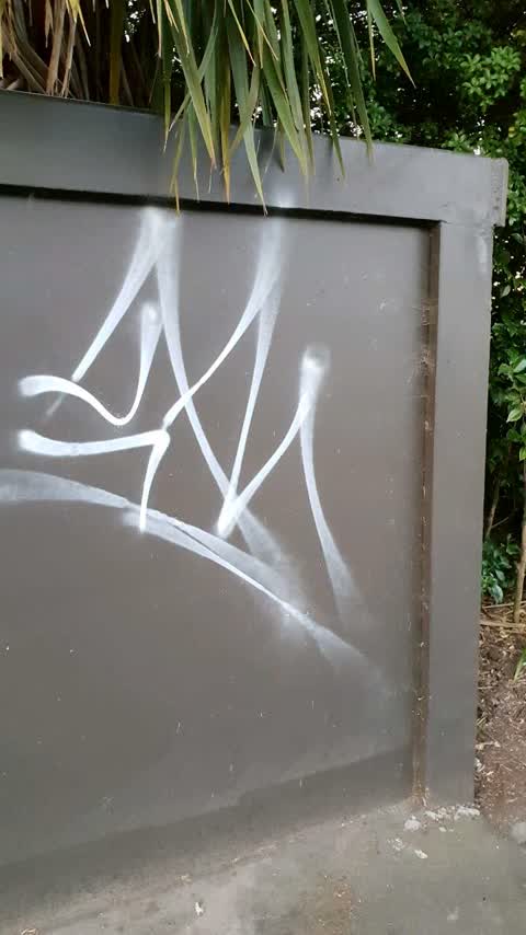 Graffiti, a report photo