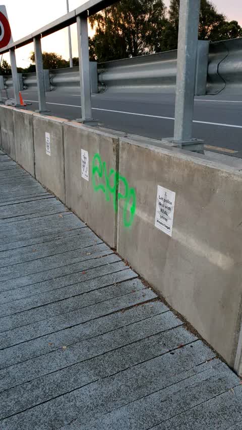 Graffiti — a report photo