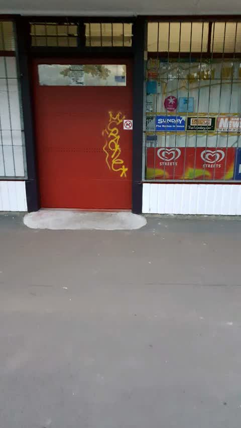 Graffiti — a report photo