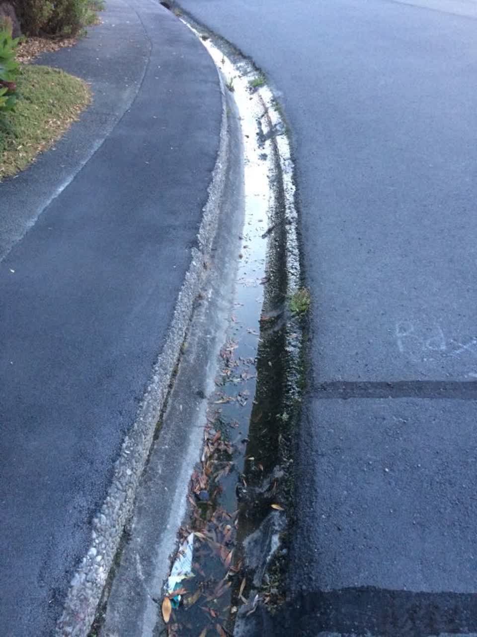 The photograph attached to this water supply report