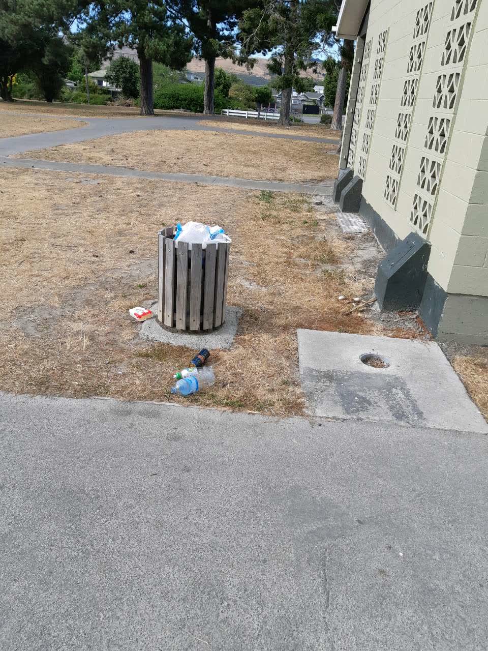 The photograph attached to this parks report