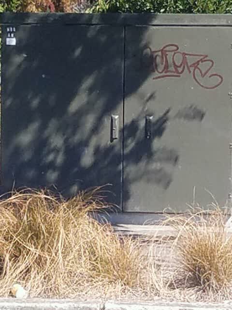 Graffiti, a report photo