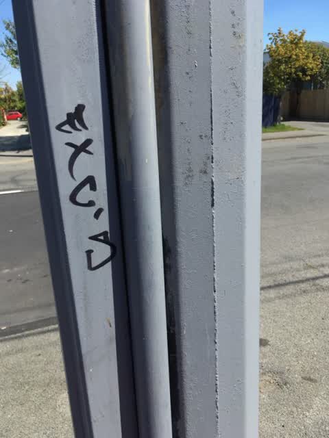 Graffiti, a report photo