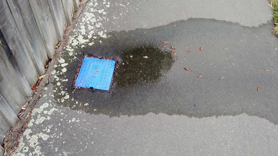 The photograph attached to this water supply report