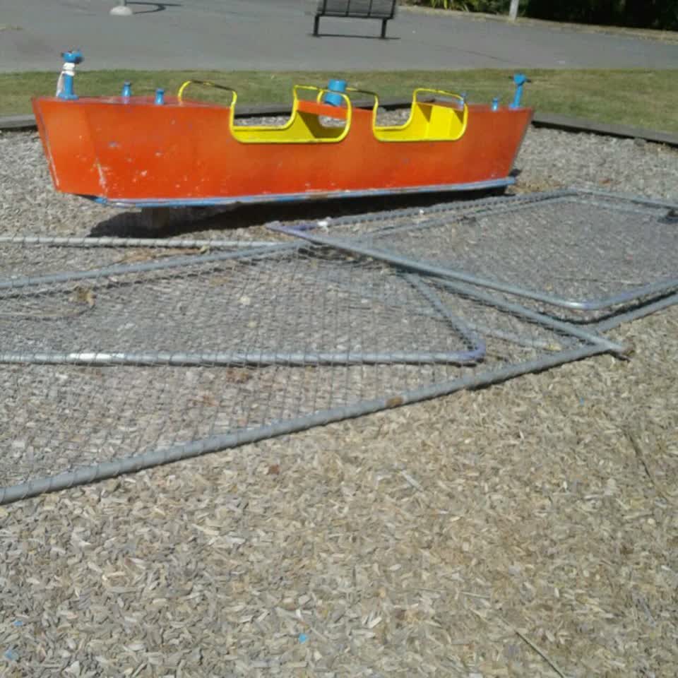 The photograph attached to this parks report