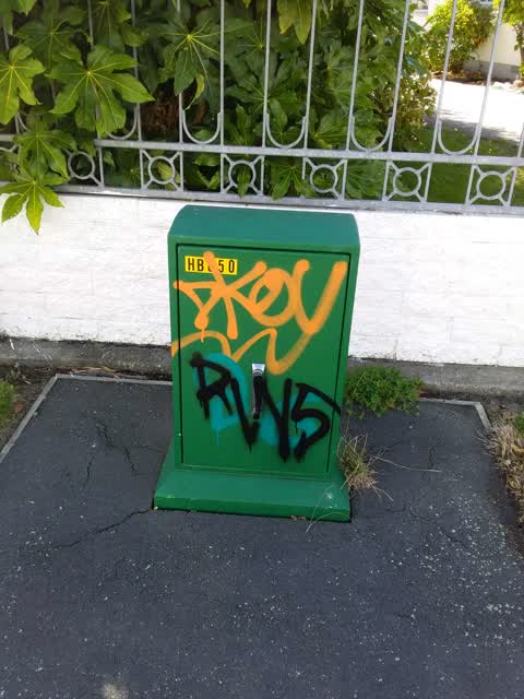 Graffiti, a report photo