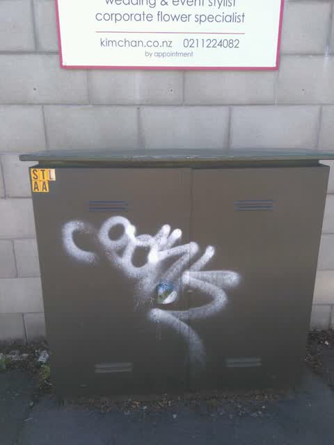 Graffiti, a report photo