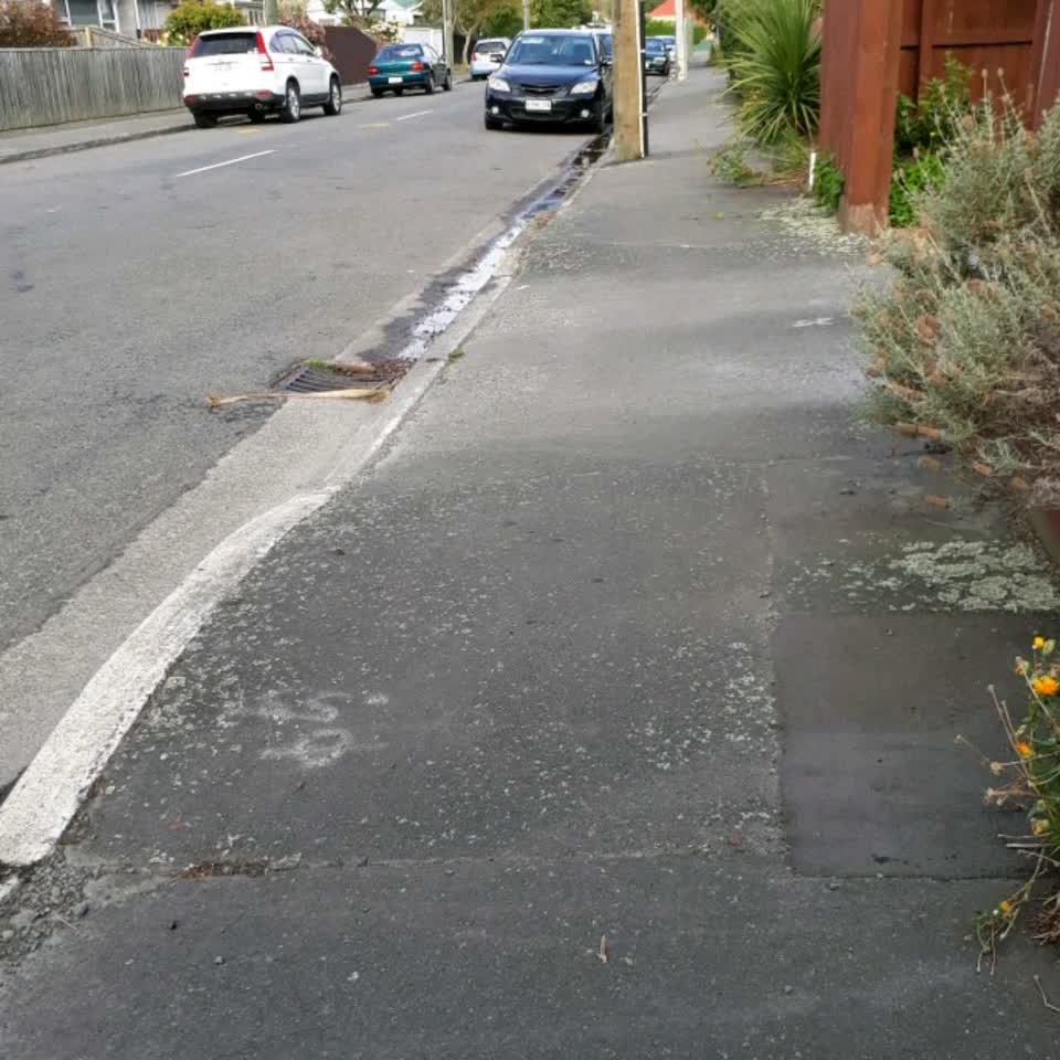 The photograph attached to this water supply report