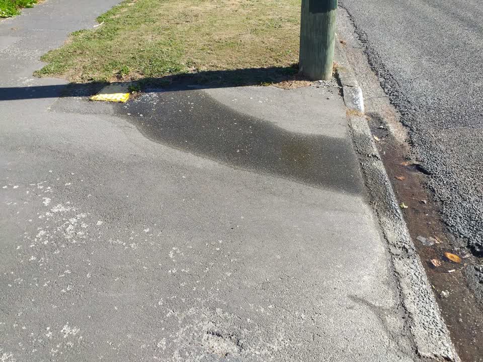 The photograph attached to this water supply report
