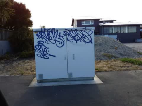 Graffiti, a report photo