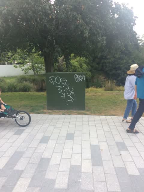 Graffiti, a report photo