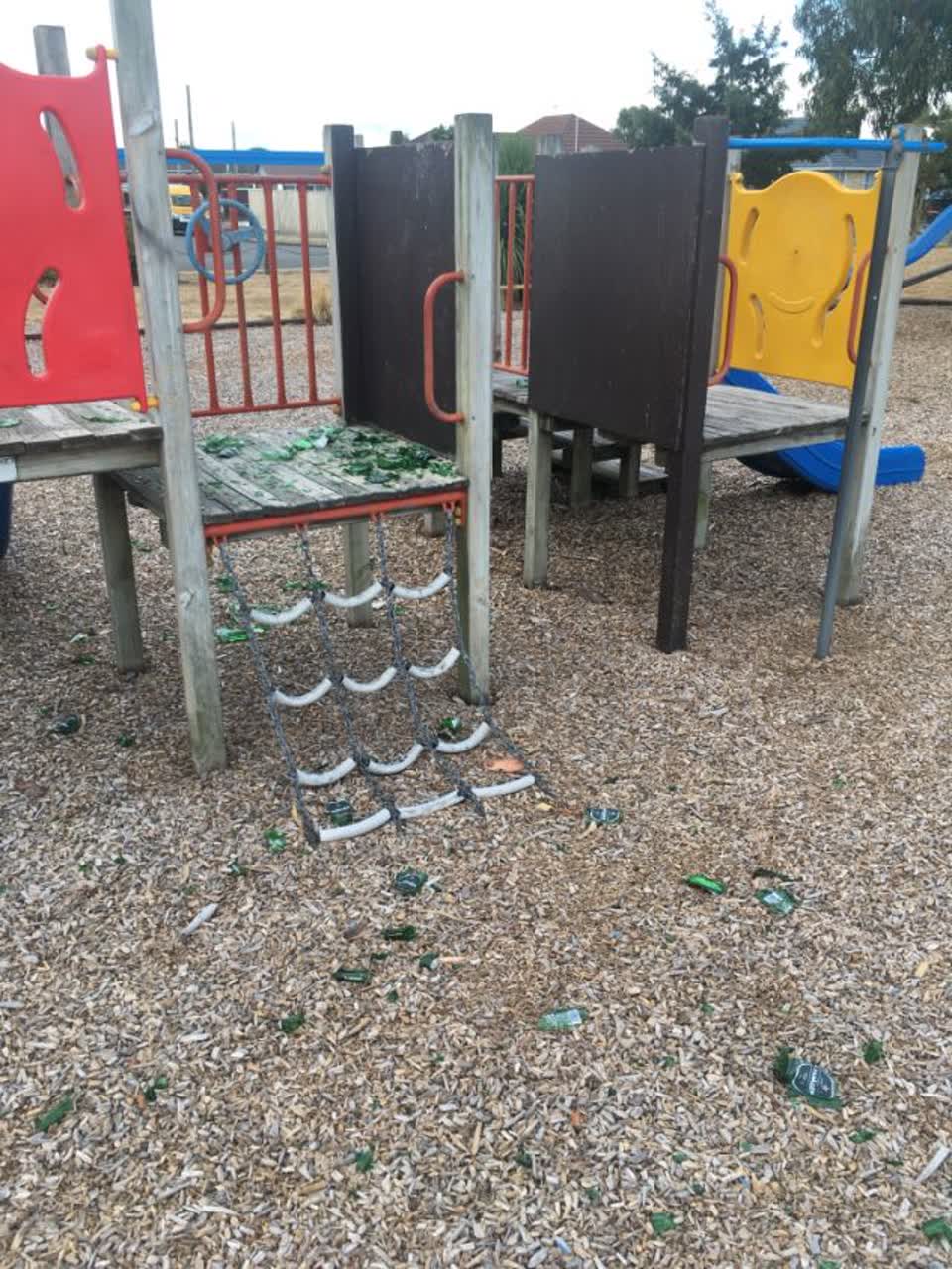 The photograph attached to this parks report