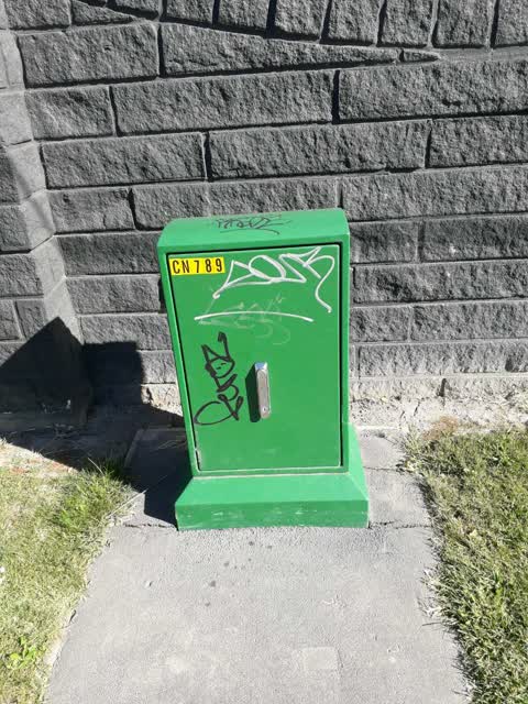 Graffiti, a report photo