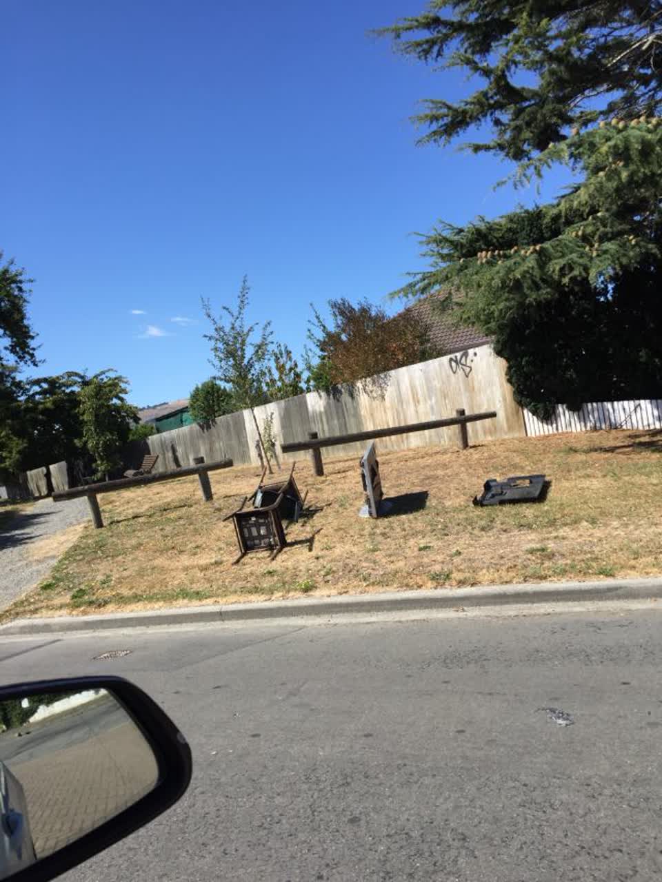 The photograph attached to this parks report