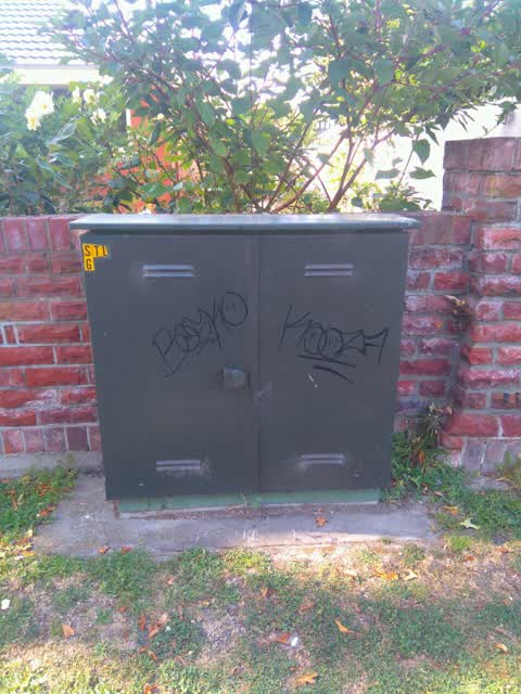 Graffiti, a report photo