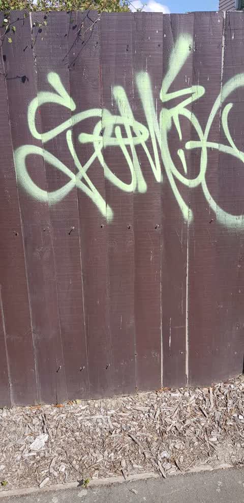 Graffiti, a report photo
