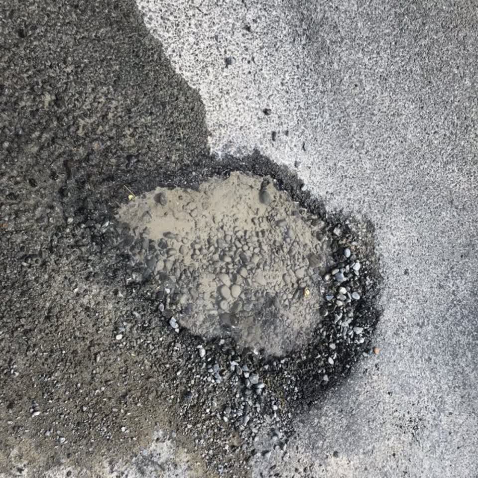 The photograph attached to this water supply report