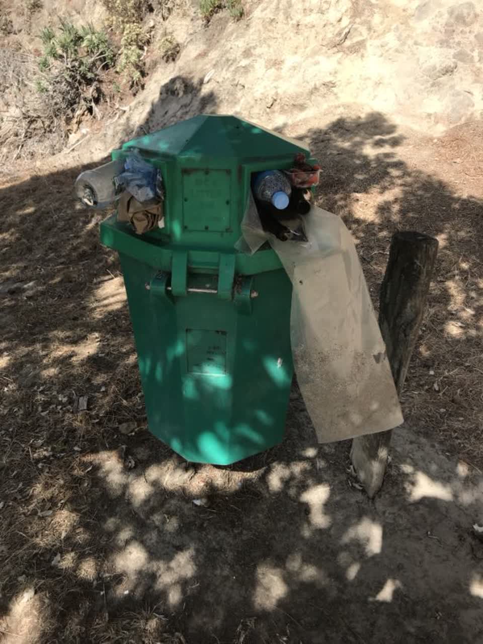 The photograph attached to this parks report