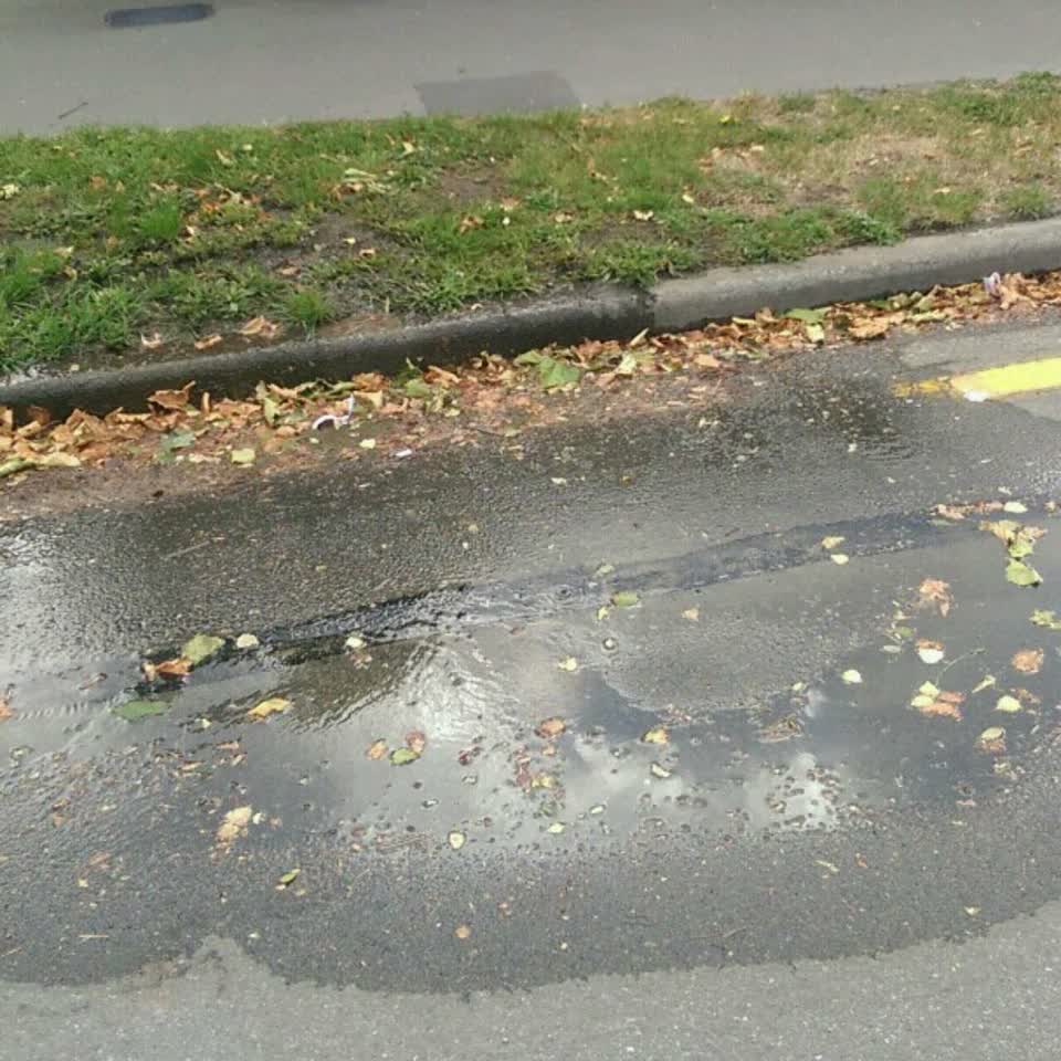 The photograph attached to this water supply report