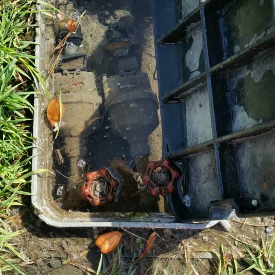 The photograph attached to this water supply report