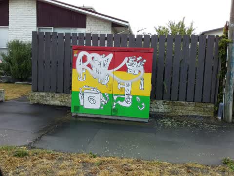 Graffiti, a report photo