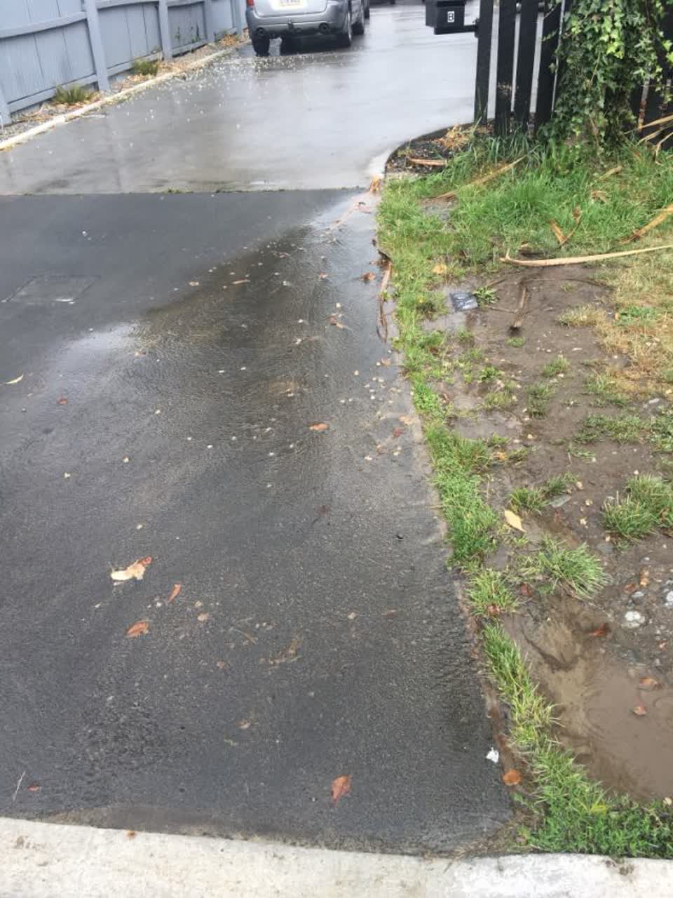 The photograph attached to this water supply report