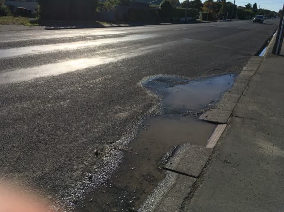 The photograph attached to this wastewater/stormwater report