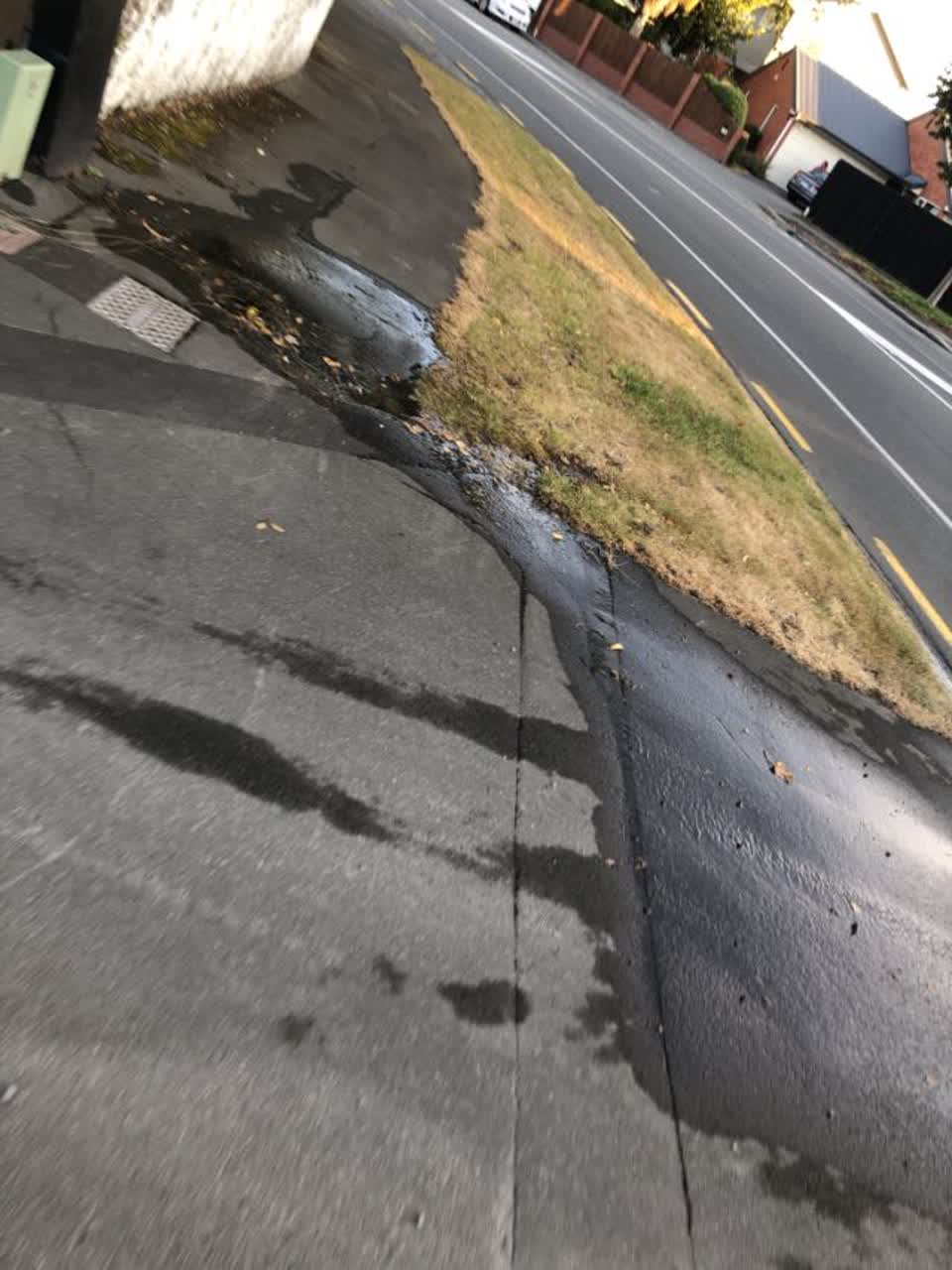 The photograph attached to this water supply report