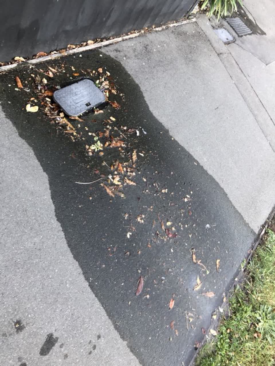 The photograph attached to this water supply report