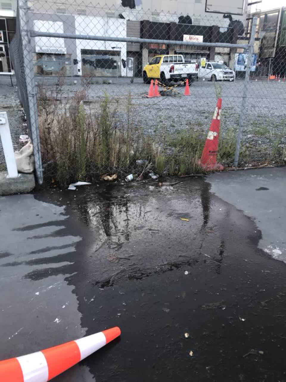 The photograph attached to this water supply report