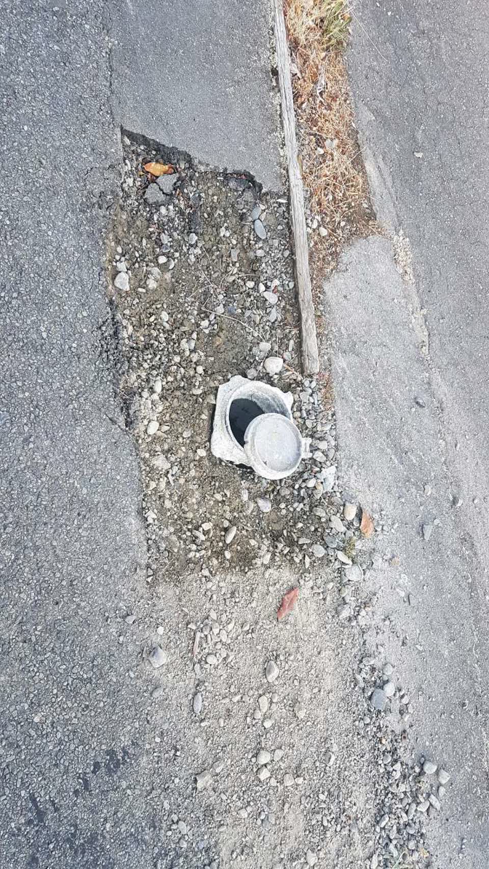 The photograph attached to this water supply report